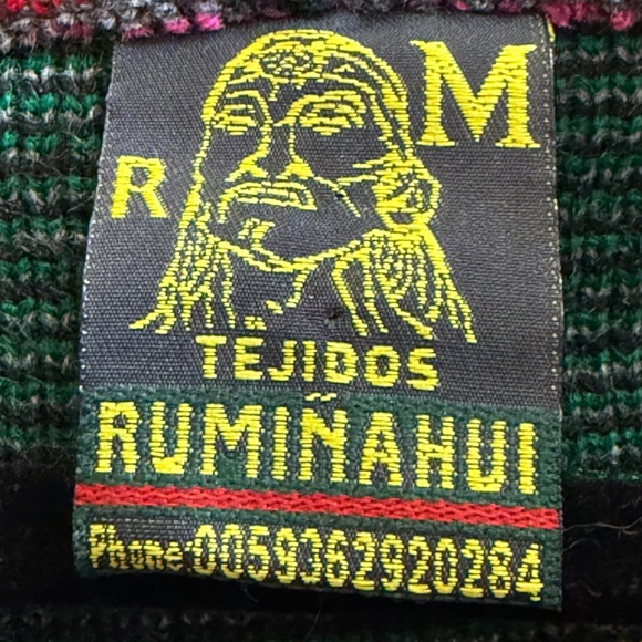 Bob Marley One Love Hoodie Sweater Zip Up Rasta Reggae Knit Jacket Men's Size M - Picture 9 of 11